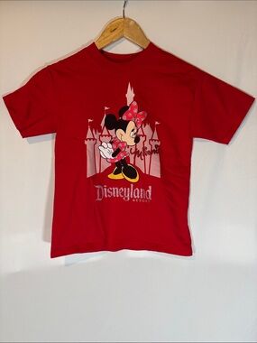 DisneyRed Minnie Mouse Disneyland Resort Graphic Tee